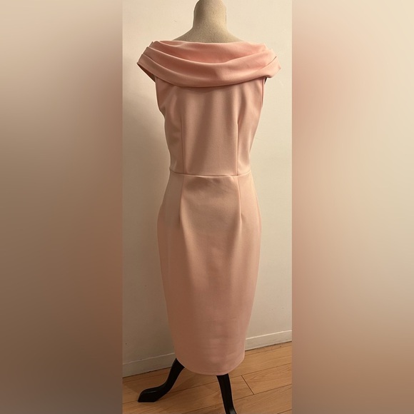 Spense Sexy Pale Pink Pencil Dress Sleeveless Size 8 - Picture 4 of 8
